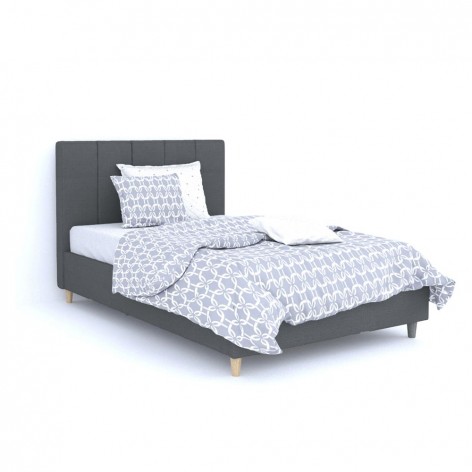 Κρεβάτι ημίδιπλο (για στρώμα 120x200) Liberta 09-0656 