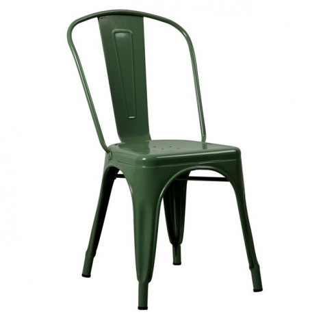 Καρέκλα Μεταλλική πράσινη Woodwell E5191,3W 