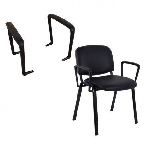 Μπράτσα καρέκλας επισκέπτη ζευγάρι Woodwell EO550,M 