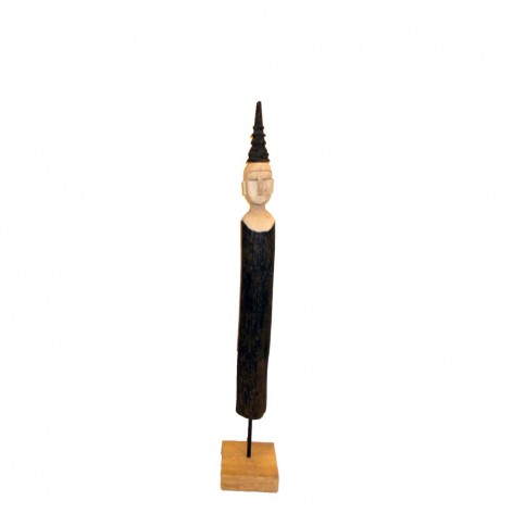 BUDDHA IN BALI DECO ΦΙΓΟΥΡΑ ΞΥΛΟ ΦΥΣΙΚΟ ΚΑΦΕ 11,5x11,5xH75cm In The Box 5208019030246 