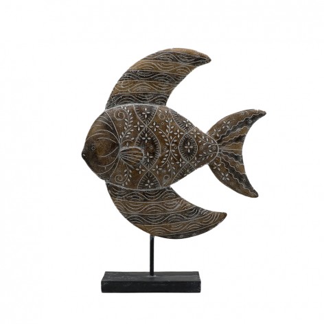 GOURAMI DECO ΨΑΡΙ POLYRESIN ΚΑΦΕ 26,1x6xH33cm In The Box 5208019047145 