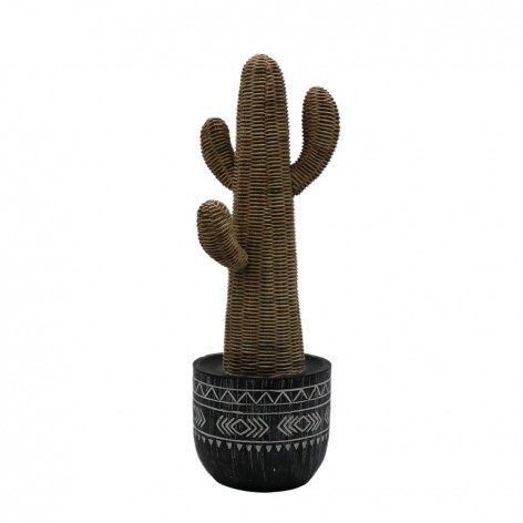 JE VEUX DECO ΚΑΚΤΟΣ POLYRESIN ΚΑΦΕ D10,5xH33cm In The Box 5208019047213 