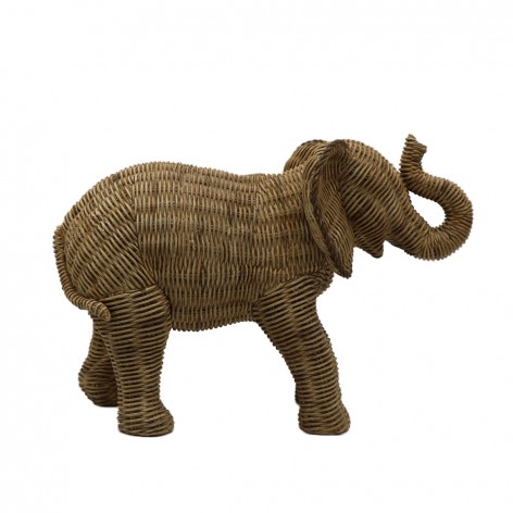 JE VEUX DECO ΕΛΕΦΑΝΤΑΣ POLYRESIN ΚΑΦΕ 33,5x13,8xH23cm In The Box 5208019047220 