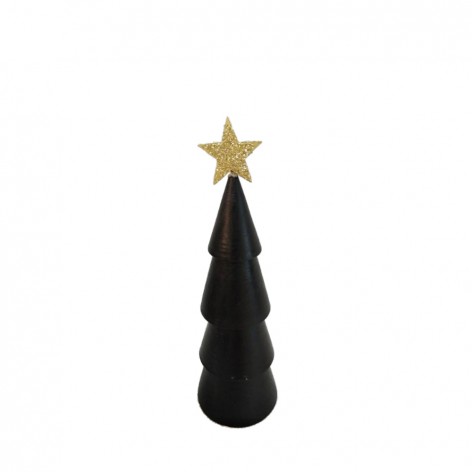 XMAS NIGHT 4 ΔΕΝΤΡΟ MDF ΜΑΥΡΟ D5,5xH18,5cm In The Box 5208019047794 