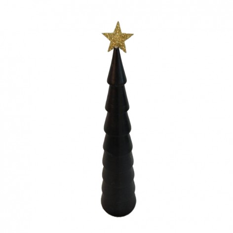 XMAS NIGHT 4 ΔΕΝΤΡΟ MDF ΜΑΥΡΟ D6,5xH31,5cm In The Box 5208019047800 