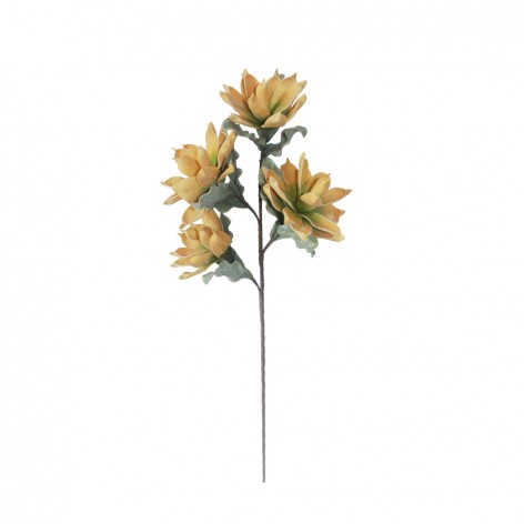 VEGUR 1 ΤΕΧΝΗΤΟ ΛΟΥΛΟΥΔΙ EVA FOAM ΚΙΤΡΙΝΟ H88cm In The Box 5208019078347 