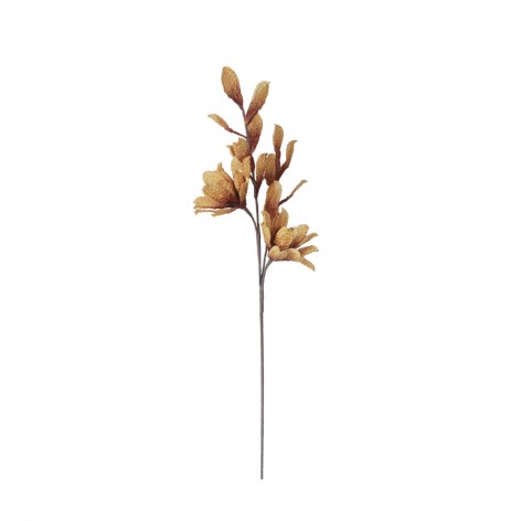 VEGUR 2 ΤΕΧΝΗΤΟ ΛΟΥΛΟΥΔΙ EVA FOAM ΚΙΤΡΙΝΟ ΚΑΦΕ H110cm In The Box 5208019078354 