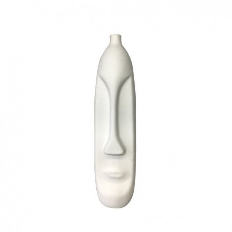 BARIK WHITE ΒΑΖΟ POLYRESIN ΛΕΥΚΟ D10xH38cm In The Box 5208019079801 