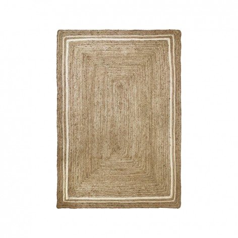 RUMBA ΧΑΛΙ ΓΙΟΥΤΑ ΦΥΣΙΚΟ ΛΕΥΚΟ 140x210cm In The Box 5208019100666 
