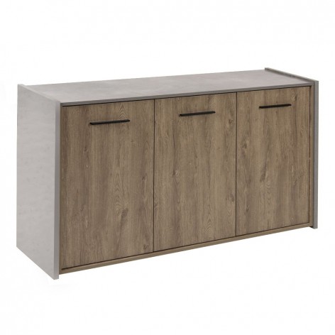 BONDI 2 ΜΠΟΥΦΕΣ SONOMA ΣΚΟΥΡΟ CEMENT 160x45xH85cm  5206467158161 