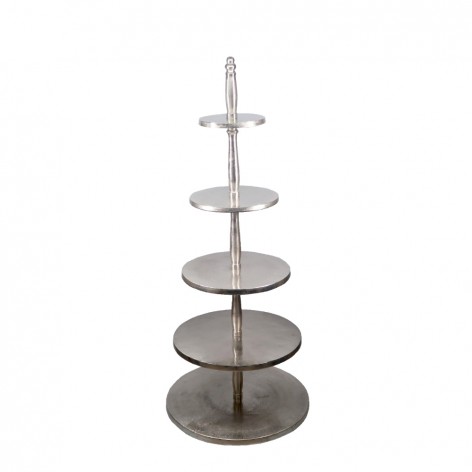 OMMI STAND 5ΘΕΣΕΩΝ ΑΛΟΥΜΙΝΙΟ ΑΣΗΜΙ H158cm In The Box 5208019074929 