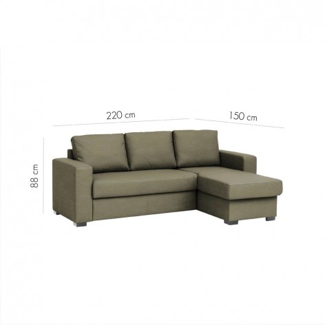 Καναπές κρεβάτι αναστρέψιμος Liberta 01-2704 