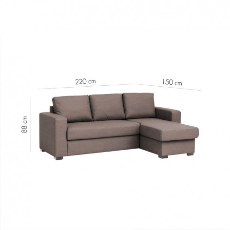 Καναπές κρεβάτι αναστρέψιμος Liberta 01-2705 